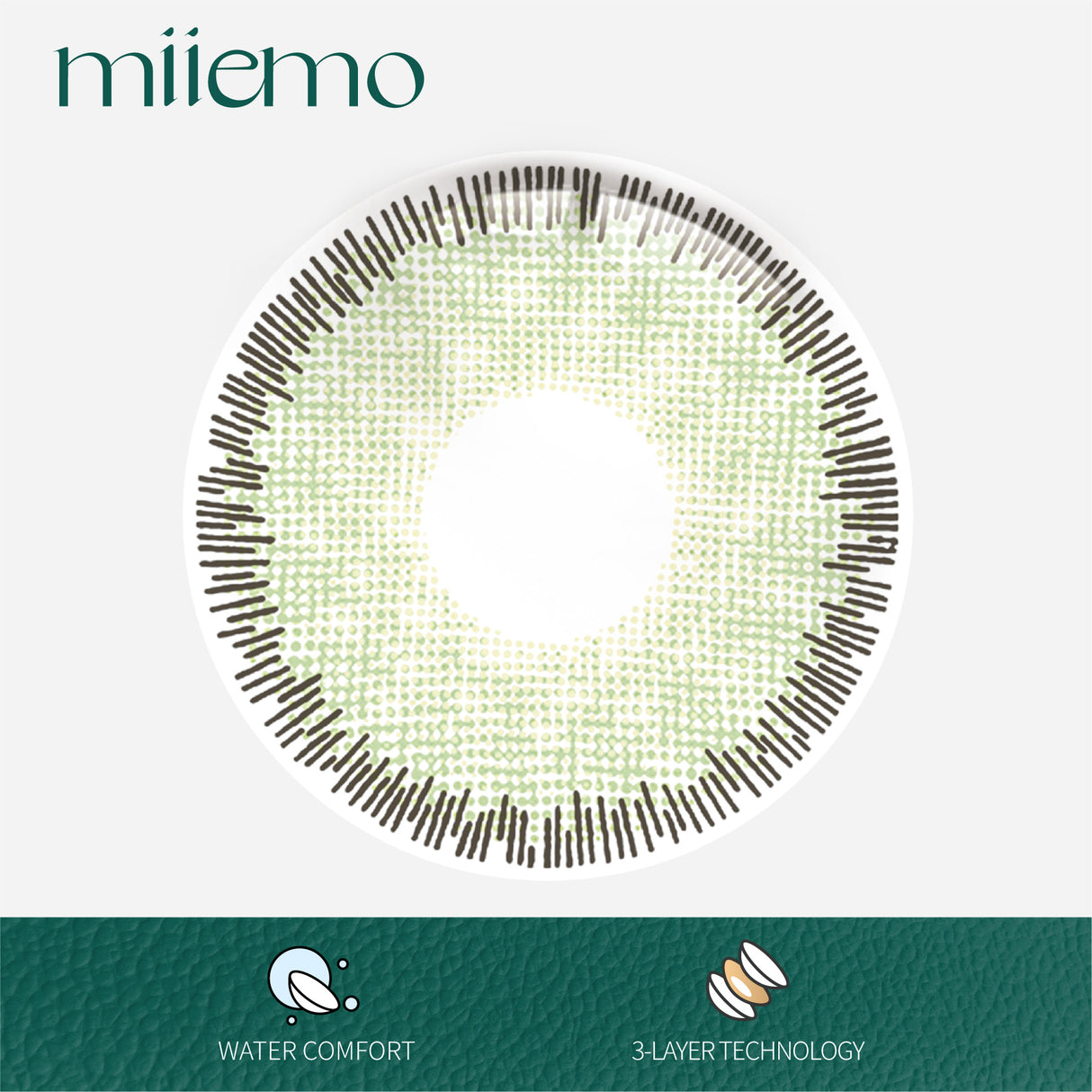 1Pair FDA Certificate Eyes Beautiful Pupil Colorful Girl Cosplay Contact Lenses  EMILY GREEN - V.I.P Digital Presence