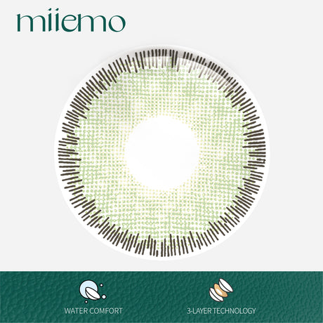 1Pair FDA Certificate Eyes Beautiful Pupil Colorful Girl Cosplay Contact Lenses  EMILY GREEN - V.I.P Digital Presence