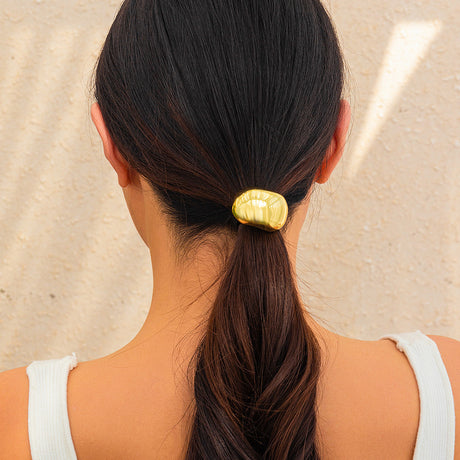 Metal concave convex folded alloy hair clip Hairpin irregular temperament hair clip - V.I.P Digital Presence