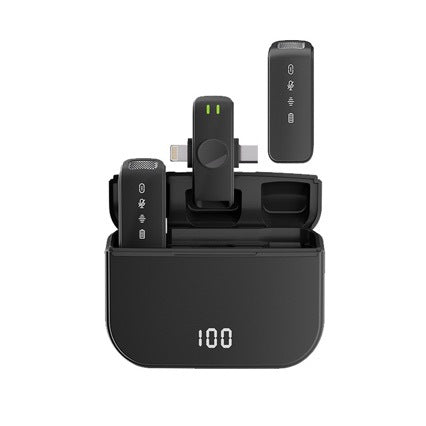 Wireless Lapel Microphone for Outdoor Computer Live Streaming Noise Reduction Universal Small Microphone - V.I.P Digital Presence