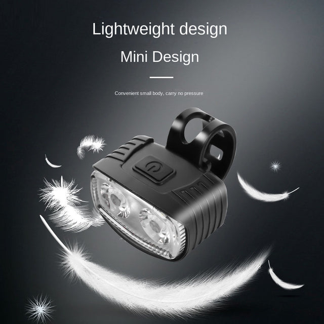 Bicycle headlight and taillight set, highway warning light, high brightness LED lighting, mountain bike outdoor riding accessori - V.I.P Digital Presence