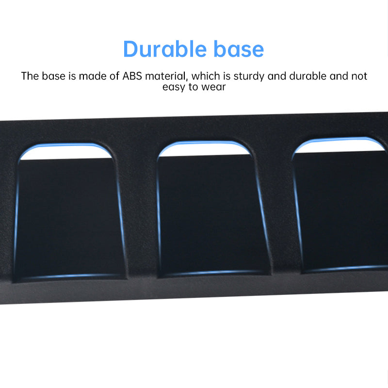 1pc 6-hole fishing rod wall mount, vertical/horizontal display frame - V.I.P Digital Presence