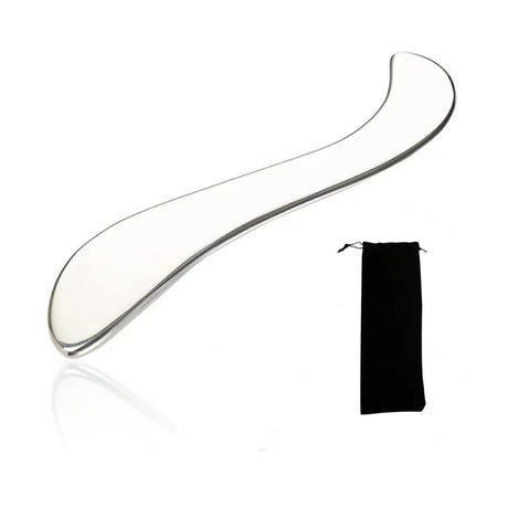 304 stainless steel fascia knife for loosening muscle tissue, scraping and relaxing S-shaped fascia knife for facial metal plate - V.I.P Digital Presence