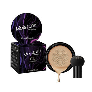 Mushroom Head Air Cushion, Moisturizing Concealer Natural Contortion Isolation Long Lasting Makeup Cream - V.I.P Digital Presence