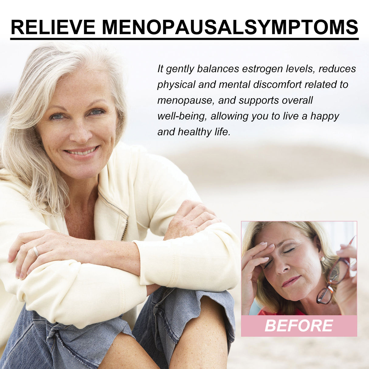 Menopausal Relief Spray, Regulate Mood To Reduce Female Menopause Physical And Mental Fatigue Spray - V.I.P Digital Presence