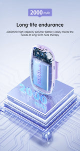 Neck Massager with Heat, Portable Neck Lymphatic Massager for Pain & Fatigue Relief - V.I.P Digital Presence