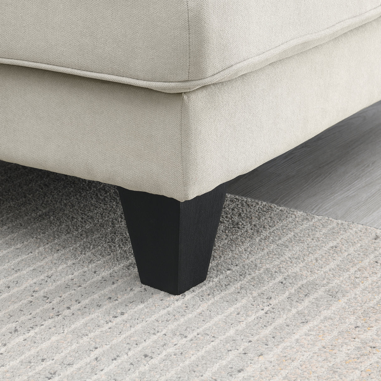 [VIDEO provided] [New] 108*85.5" Modern U Shape Sectional Sofa 7 Seat Fabric Sectional Sofa Set - V.I.P Digital Presence