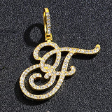 Hip hop accessories grass letter pendant melon seed buckle Cuban chain accessory - V.I.P Digital Presence