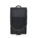 Tactical mobile phone waist bag, belt hanging bag, 6-inch waterproof mobile phone bag, multifunctional tactical accessory bag - V.I.P Digital Presence