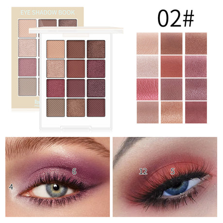 Romantic Beauty Makeup For Eye Ins Hot Sale Eye Shadow Disk 12 Color Eye Shadow - V.I.P Digital Presence