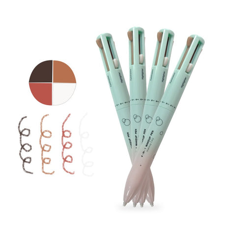 4 in 1 makeup pencil 4 in 1 makeup pencil 4 colors 4 colors lip liner highlight eye shadow eyeliner eyebrow pencil 4in1 - V.I.P Digital Presence