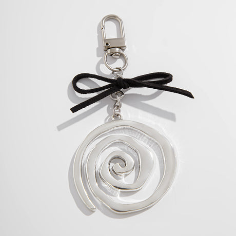 Original Design Spiral Pendant Keychain Versatile Alloy Korean Velvet Pendant - V.I.P Digital Presence