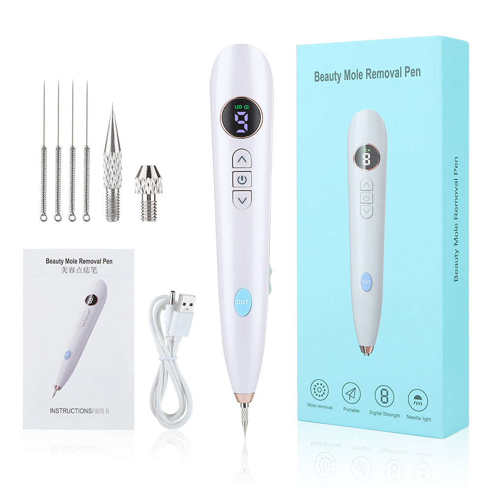 Removal Of Granulation Wart Tattoo Wart Spot Plug-In 9-Speed Laser Sweep Spot Mole Pen With Point Mole Pen Needle - V.I.P Digital Presence