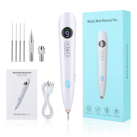 Removal Of Granulation Wart Tattoo Wart Spot Plug-In 9-Speed Laser Sweep Spot Mole Pen With Point Mole Pen Needle - V.I.P Digital Presence