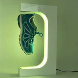 Magnetic levitation acrylic platform desktop advertising rotating display platform Magnetic levitation shoe display rack - V.I.P Digital Presence