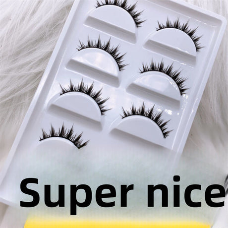 Cartoon Bushy Black Terrier Big Devil False Eyelashes Whole Piece Barbie Eyelashes Natural Little Devil - V.I.P Digital Presence