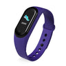 Pulsera inteligente M5 con monitor de actividad física, reloj inteligente deportivo, pulsera inteligente con control del ritmo cardíaco y de la presión arterial.