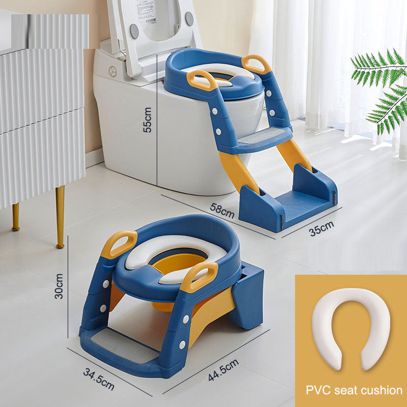 Inodoro infantil inodoro multifuncional para niños y niñas, soporte auxiliar para inodoro, anillo para asiento de inodoro de paso para bebé