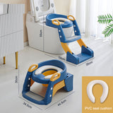 Inodoro infantil inodoro multifuncional para niños y niñas, soporte auxiliar para inodoro, anillo para asiento de inodoro de paso para bebé
