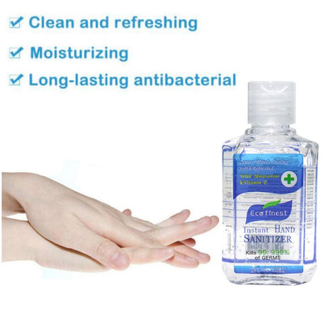 Hand Sanitizer Gel,Kills 99.99% Germs,Long-lasting Anti-Bacterial Quick Drying Liquid Hand Soap,No Water Required 60ML - V.I.P Digital Presence