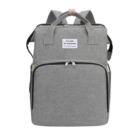 Portable Foldable Bed Mommy Bag For Going Out Lightweight And Large Capacity Mother And Baby Bag Backpack - V.I.P Digital Presence