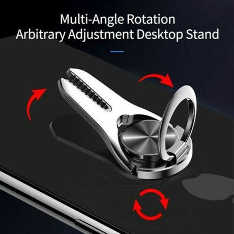 Multipurpose Mobile Phone Bracket Car Vent Holder Stand Universal 360 Degree Rotation for iPhone Sumsung Huawei - V.I.P Digital Presence
