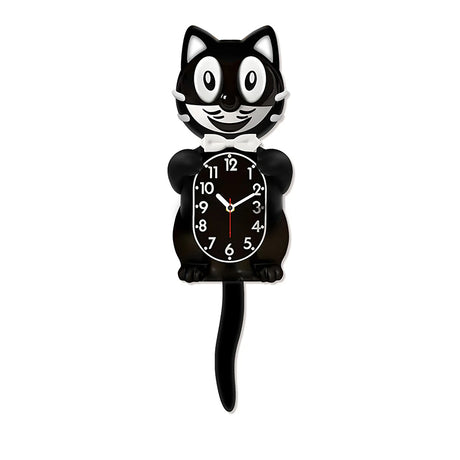 New Hot American Classic Kit Cat Clock: Swing Tail, Creative, Cute Gift, Retro Decor, Hanging Design. - V.I.P Digital Presence