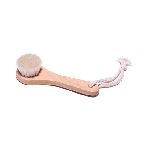 Baby hair comb round head beech wood baby bath brush children's bath brush - V.I.P Digital Presence