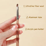 9PCS UV Gel Nail Brush Liner DIY Painting Pen Manicure Acrylic Drawing Brush for Nail Art Design Nails Tip Display Painting Tool - V.I.P Digital Presence