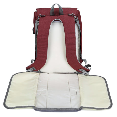 Baby Diaper Bag With USB Interface Large baby nappy changing Bag Mummy Maternity Travel Backpack for mom Nursing bags - V.I.P Digital Presence