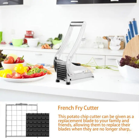 French Fry Cutter Multifunction Vegetable Spiralizer Waterproof Fruit Chopper Chips Maker Potato Slicer household kitchen tools - V.I.P Digital Presence