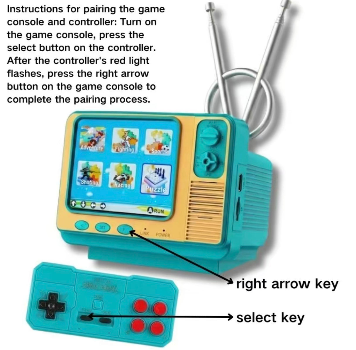 Mini Retro TV Game Console