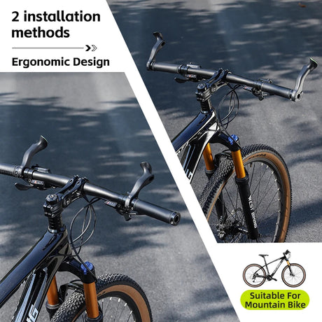 Ergonomic Design MTB Bicycle Road Gravel Mountain Bike Handlebar Bar Ends Gravel Bike Accessories Bike Grips - V.I.P Digital Presence