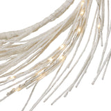 24" PAPER WREATH WITH LED LIGHT - V.I.P Digital Presence