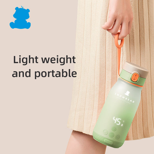 Portable rechargeable smart milk kettle heated Baby Milk Travel Water Kettle - V.I.P Digital Presence