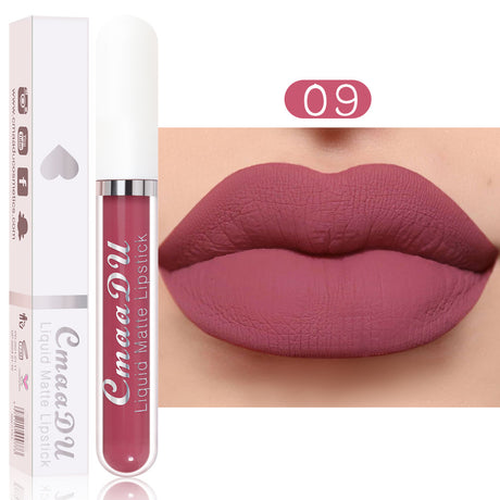 CmaaDu 18 Color Lipstick Matte Non-Stick Cup Waterproof Long Lasting Lip Gloss - V.I.P Digital Presence