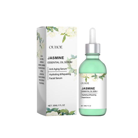 Ouhoe Jasmine Brightening Essential Oil, Lighten Fine Lines And Anti-Wrinkle Essential Oil Refreshing Non-Sticky Firming Brightening Essence - V.I.P Digital Presence