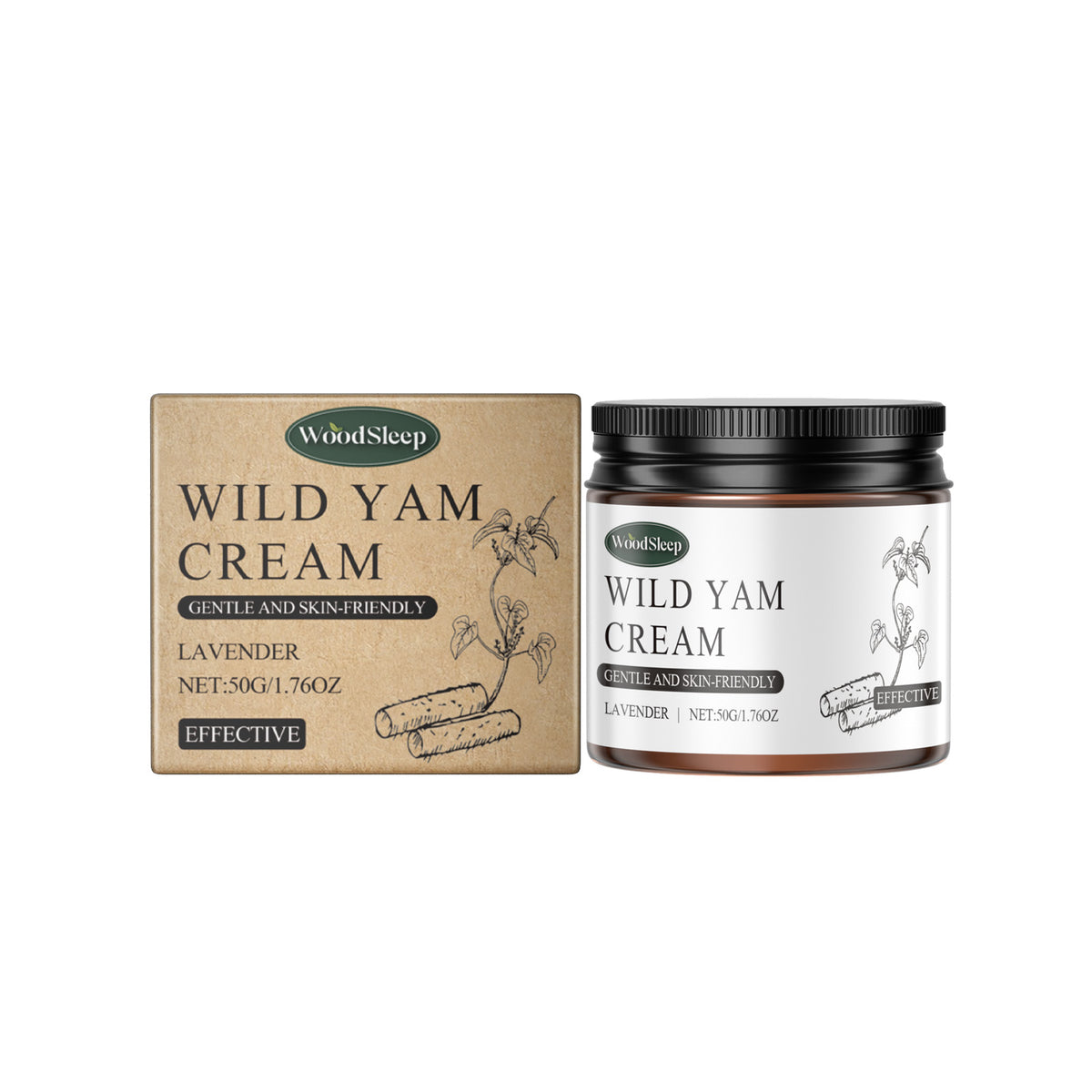 Skin Repair Yam Cream Hydrates Body Skin And Relieves Dry Skin Care Cream