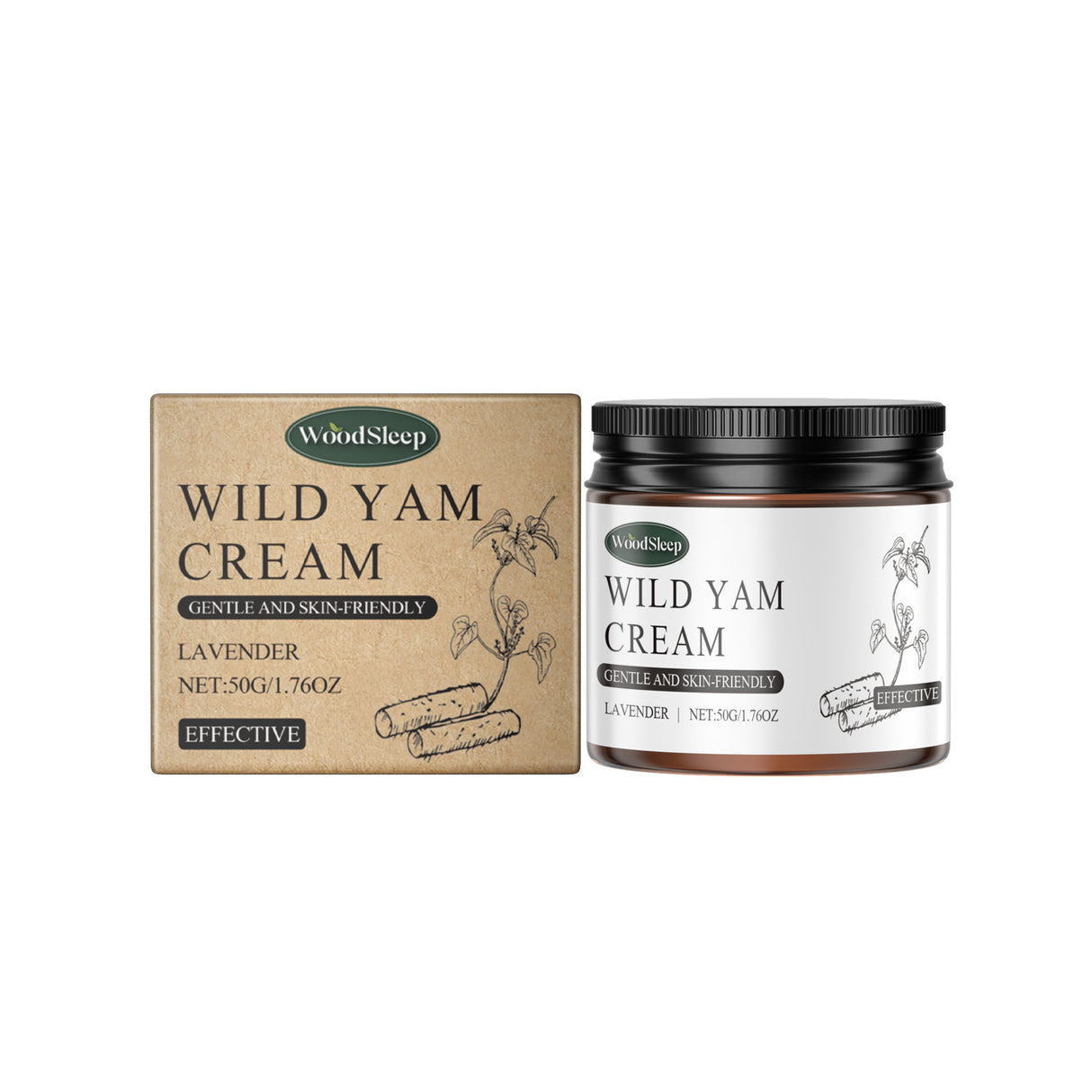 Skin Repair Yam Cream Hydrates Body Skin And Relieves Dry Skin Care Cream