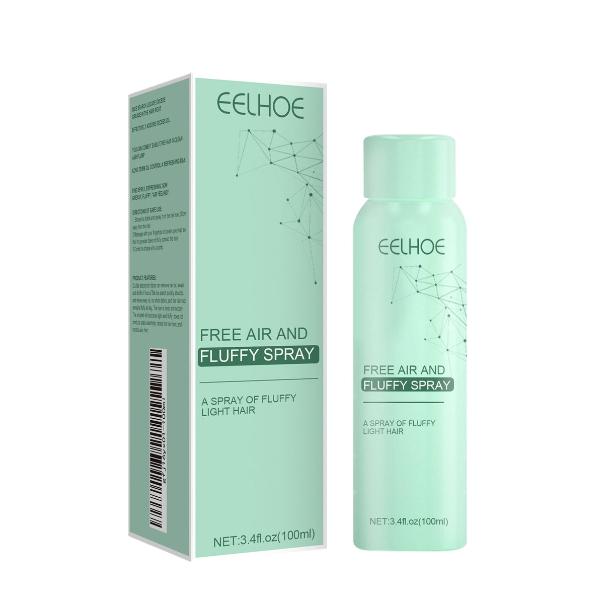No-Wash Dry Hair Spray, Air Fluffiness Remove Oil Dry And Cool Shampoo-free Dry Hair Agent - V.I.P Digital Presence