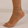 Beach Anklet Star Butterfly Chain Imitation Pearl Foot Chain Ocean Wind Shell Dolphin Foot Jewelry - V.I.P Digital Presence