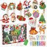 Christmas Diamond Painting Keychain 5D DIY Hanging Diamond Art Kits Diamond Ornaments for Kids Christmas Crafts Family Decor - V.I.P Digital Presence