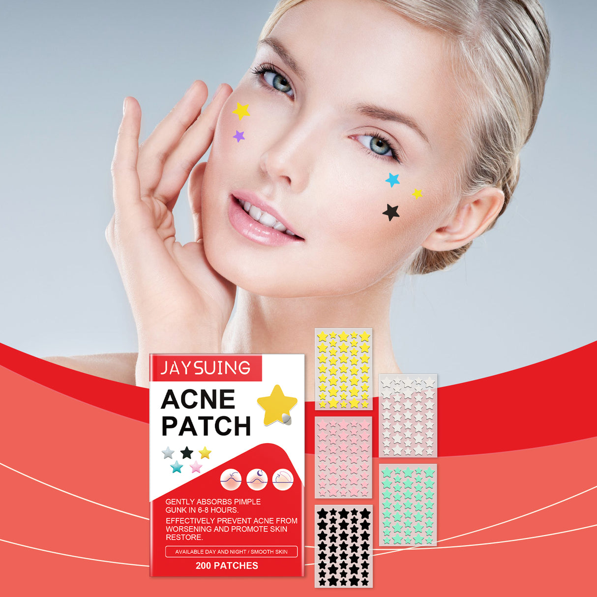 Blemish Acne Patch Clear Acne Face Cover Acne Care Facial Contact Patch