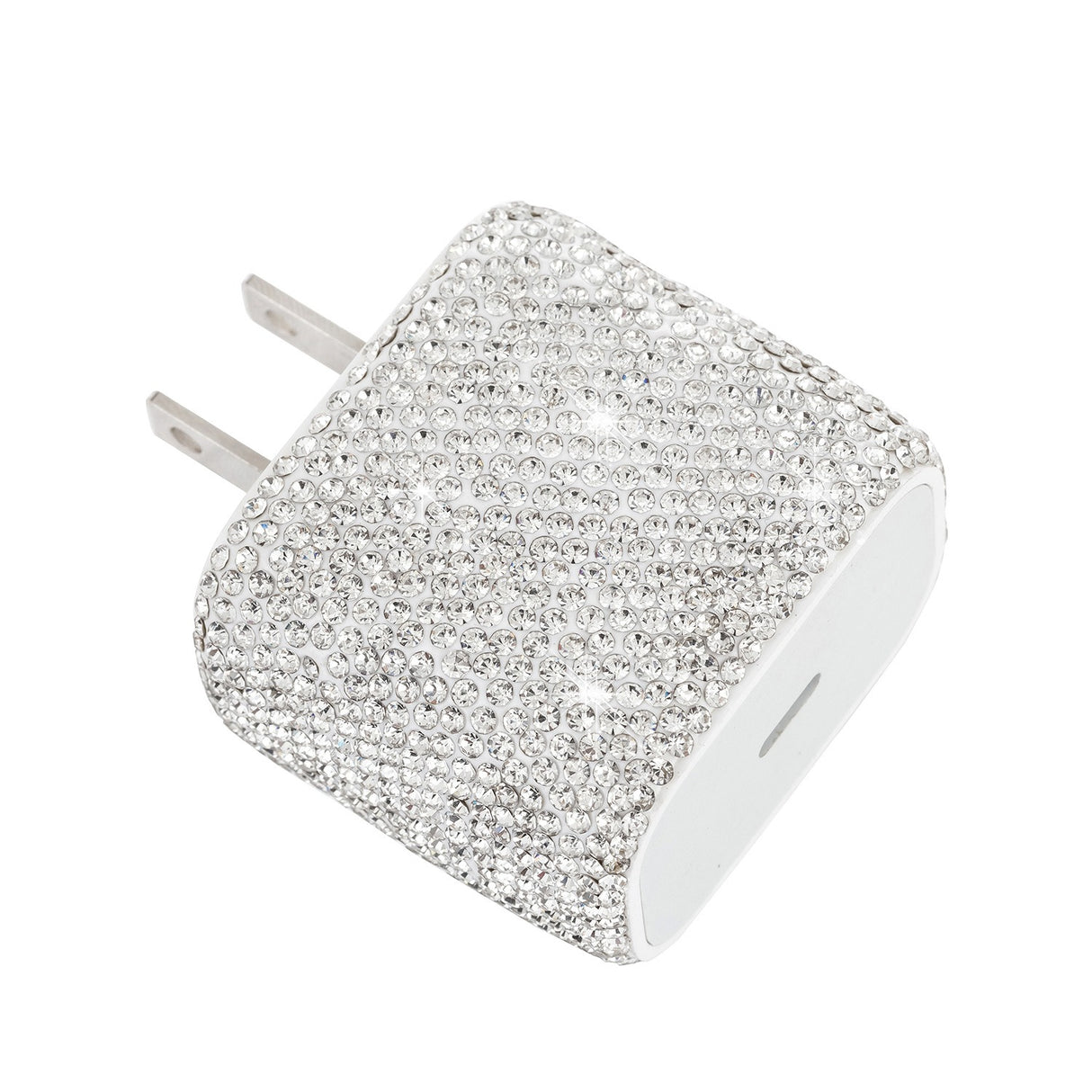 Diamond studded phone charger US standard PD20W phone charger suitable for Apple phone fast charging head - V.I.P Digital Presence