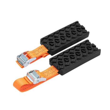 Vehemo Tire Chain Strap Snow Chain 2PCS Rubber Nylon Anti-Skid Wheel Automobile Saloon Car Belt - V.I.P Digital Presence