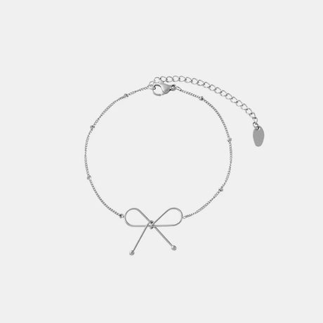 Titanium Steel Bow Bracelet - V.I.P Digital Presence