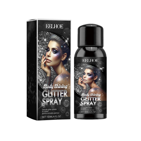 Stage Makeup Glitter Spray, Highlighter Spray Natural Stereo Long-Lasting Brightening Glitter - V.I.P Digital Presence
