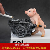Puppy ashtray creative personality trend anti-fly ash home living room office anti-smoke resin ornaments - V.I.P Digital Presence