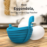 Kitchen practical water wave egg boat water boiled egg maker mold silicone DIY ship boiled egg maker DIY cake frying mold - V.I.P Digital Presence