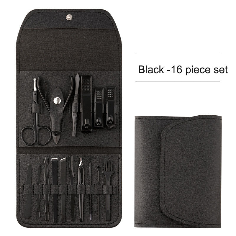 Nail clipper set, nail tools, nail clippers, men's carbon steel nail clippers, ear tips, decorative foot combinations - V.I.P Digital Presence